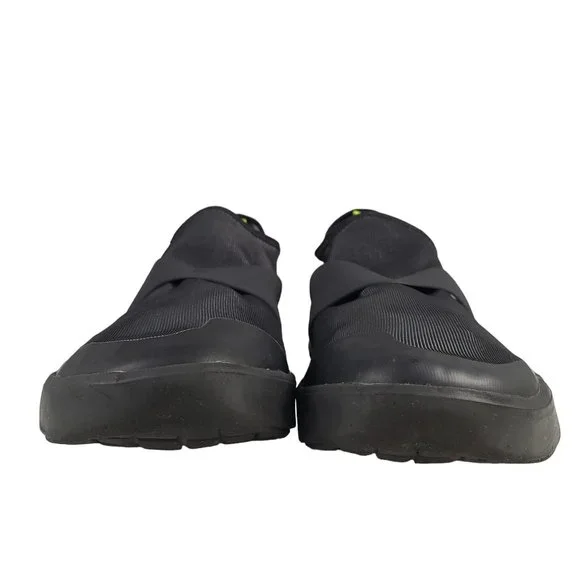 OOFOS Men's OOmg Fibre Low Shoe 12 EU 45 Black Stretch Recovery Comfort Washable - Picture 6 of 8